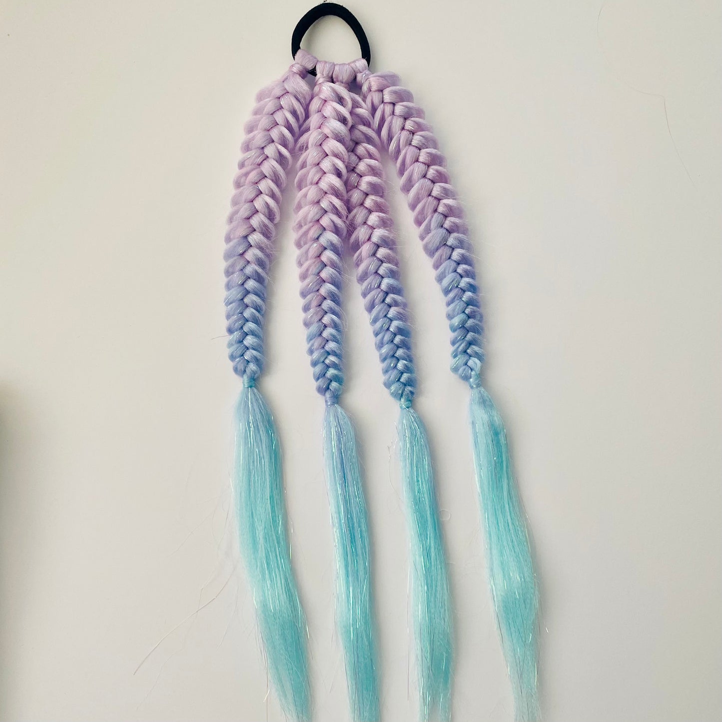 Fishtail Braids(seconds) | Lilac & Blue