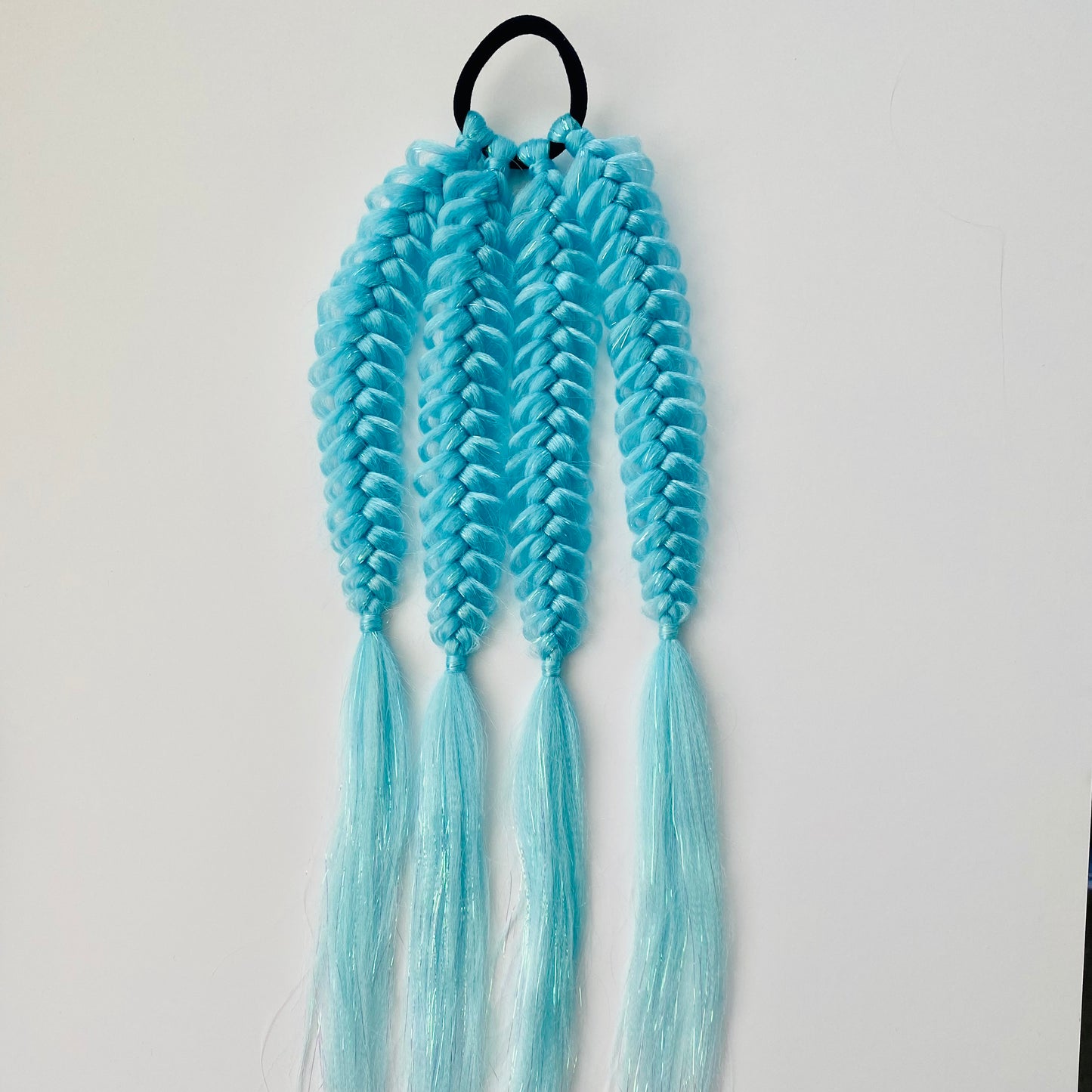 Fishtail Braids | Blue