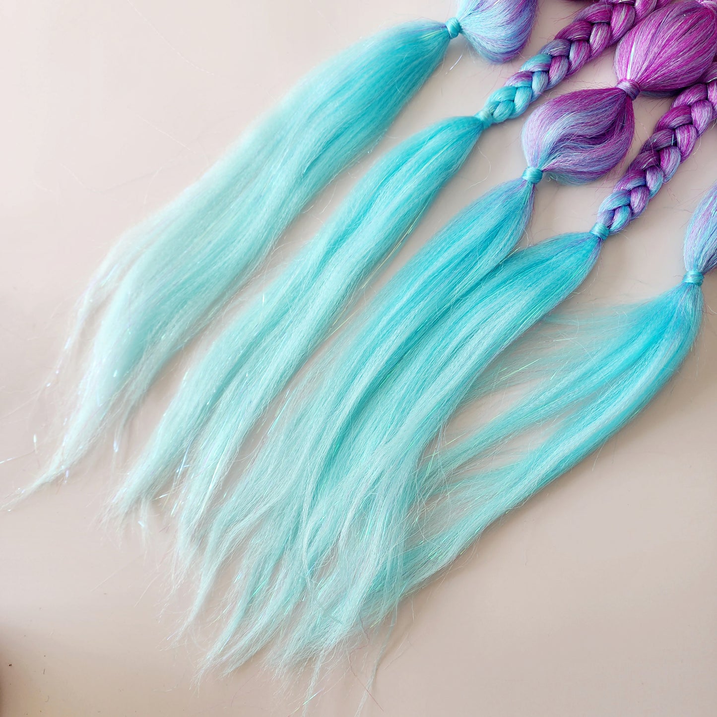 Bubble Braids (seconds) | Purple & Blue