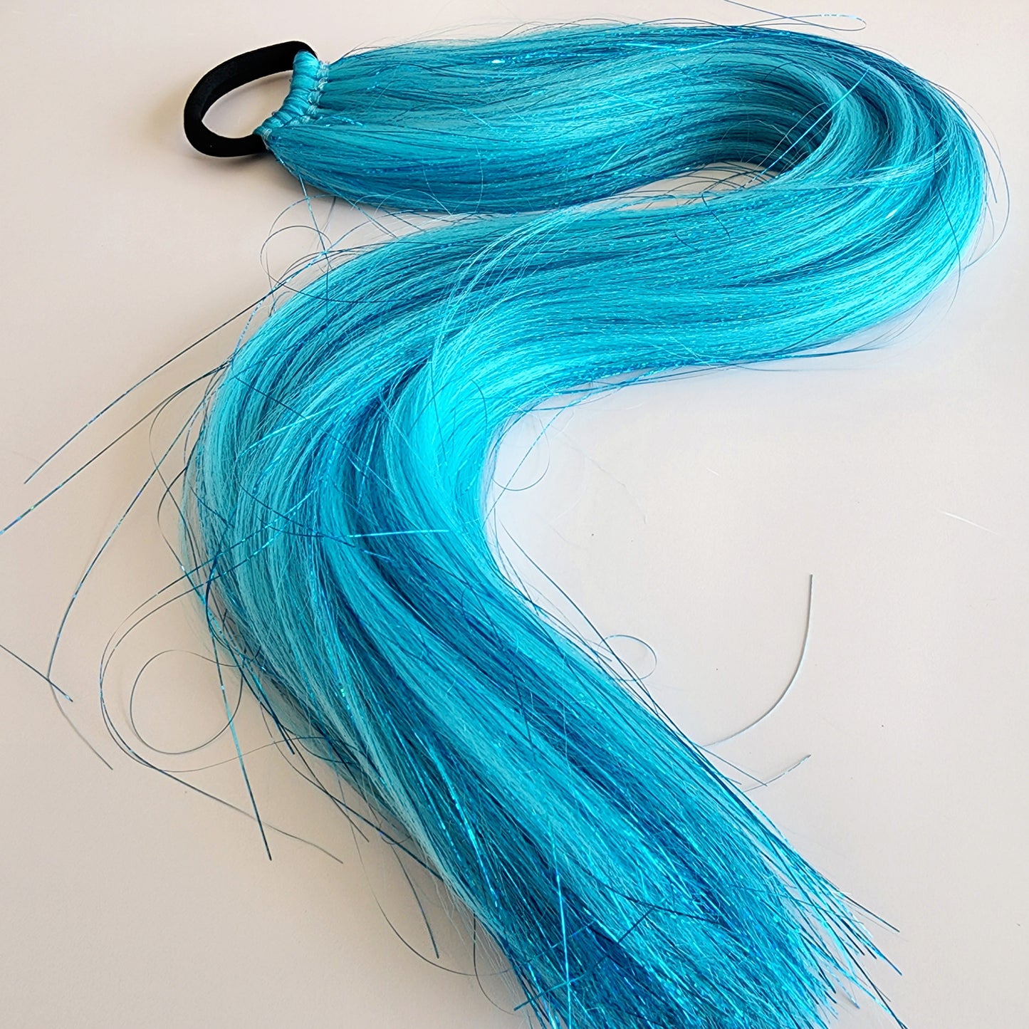 Aquata | Blue Tinsel Hair