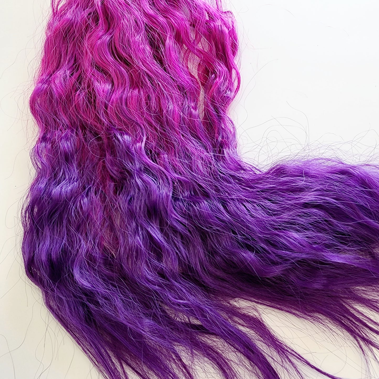 Calypso | Purple Ombre Wavy Hair