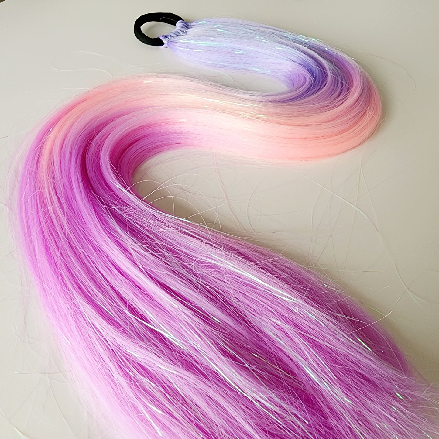 Salacia | Lilac, Pink & Purple Tinsel Hair