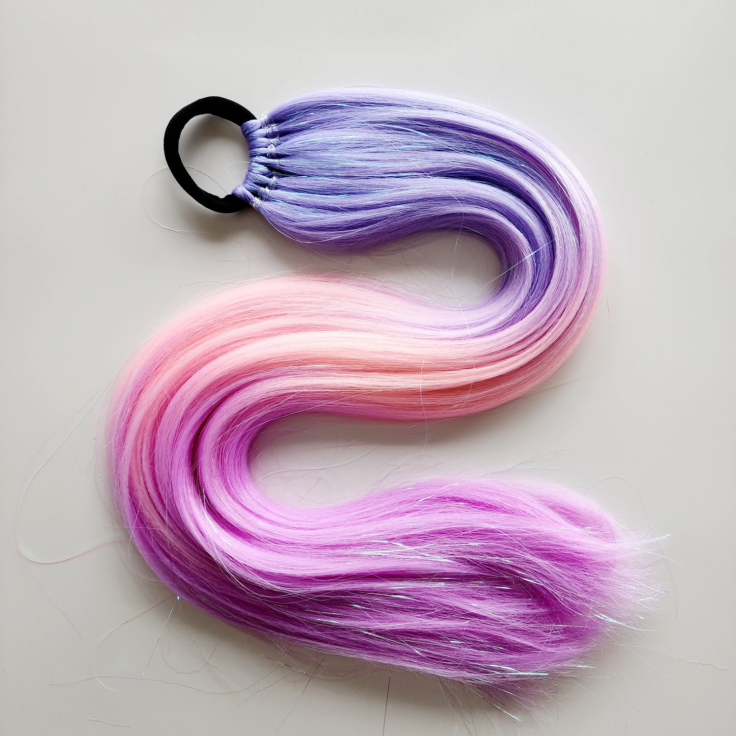 Salacia | Lilac, Pink & Purple Tinsel Hair