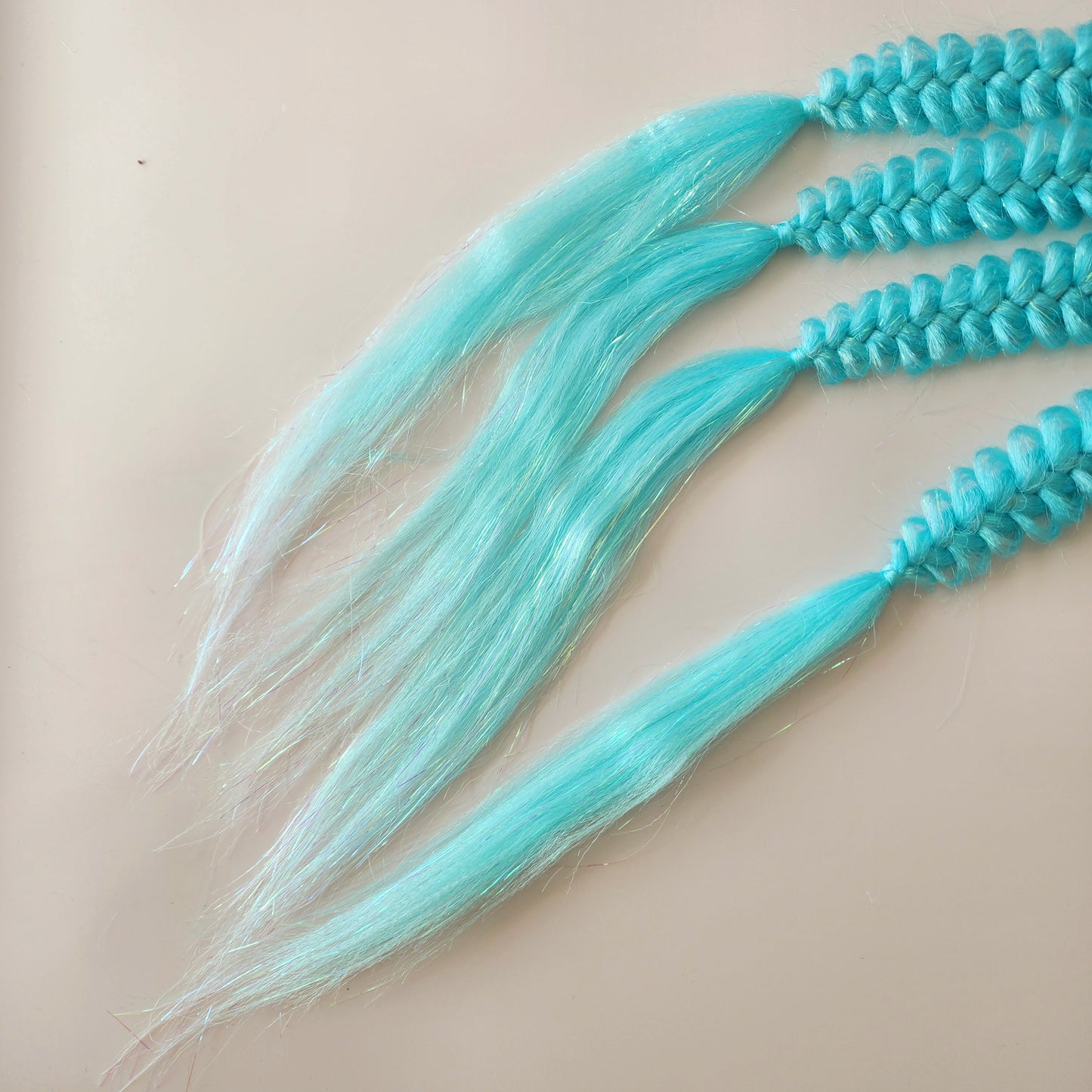 Fishtail Braids | Blue