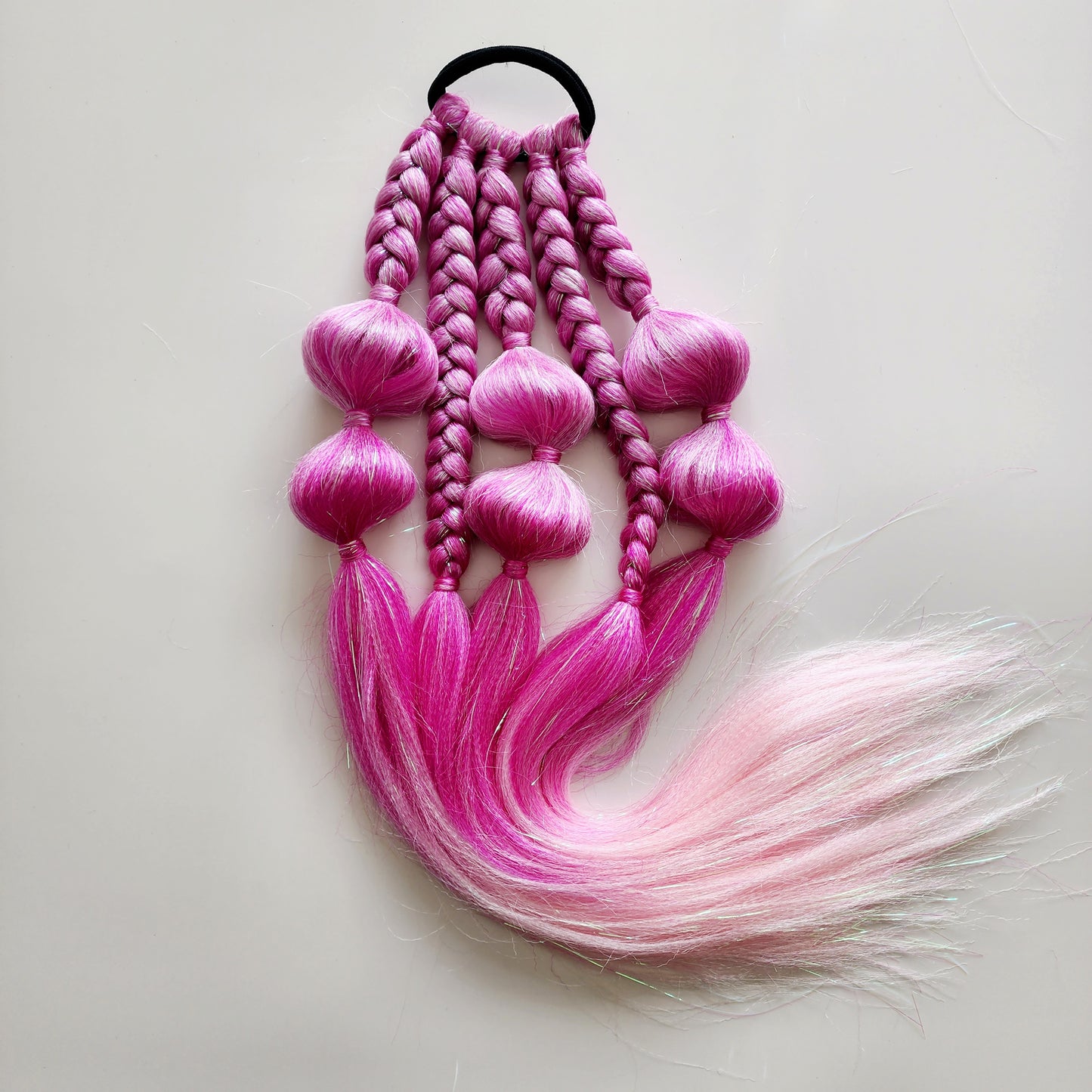 Bubble Braids (seconds) | Pink Ombre