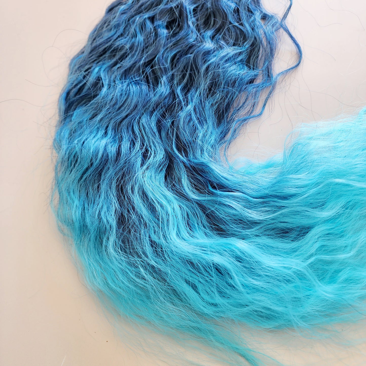 Sabrina | Blue Ombre Wavy Hair