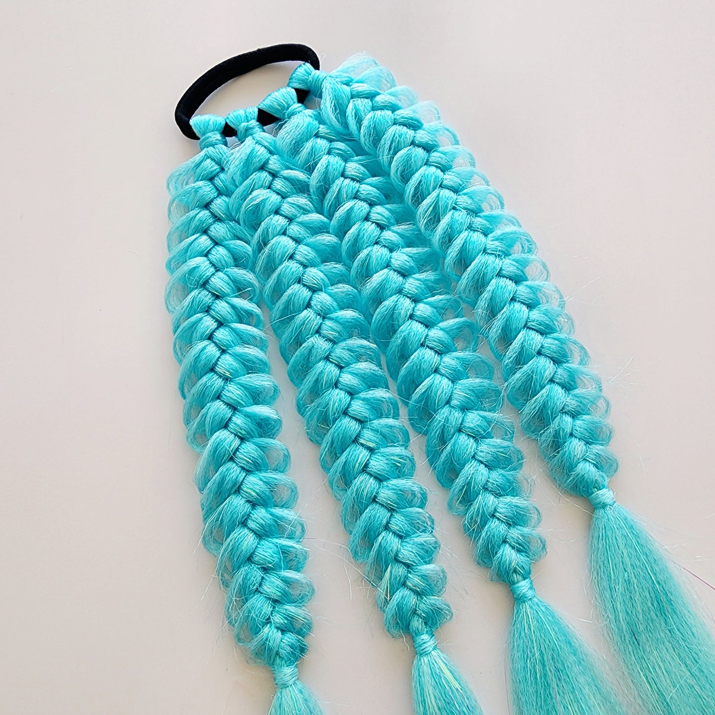 Fishtail Braids | Blue