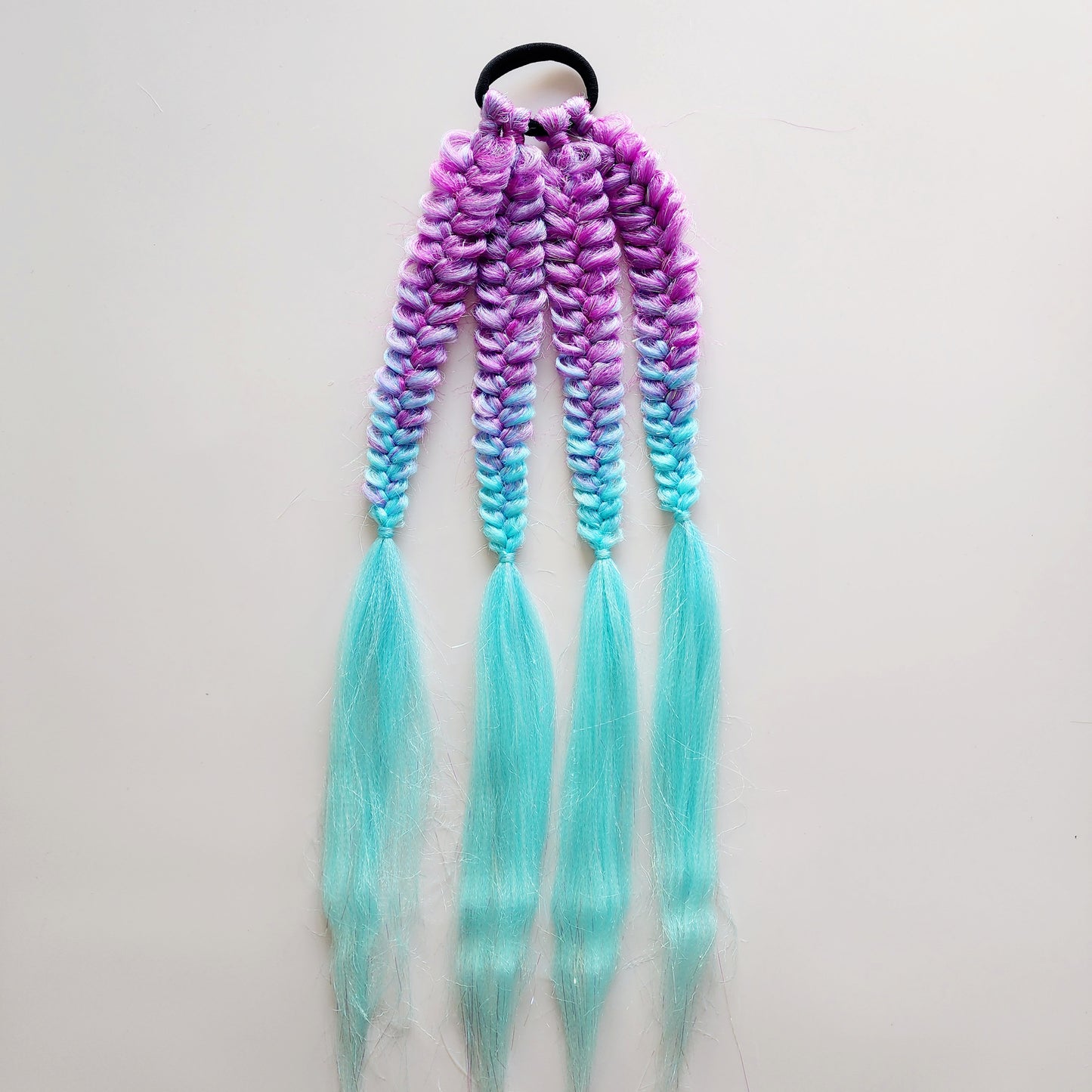 Fishtail Braids (seconds) | Purple & Blue