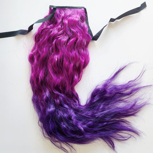 Calypso | Purple Ombre Wavy Hair